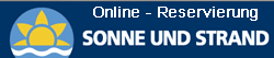 Sonne und Strand Online-Reservierung
